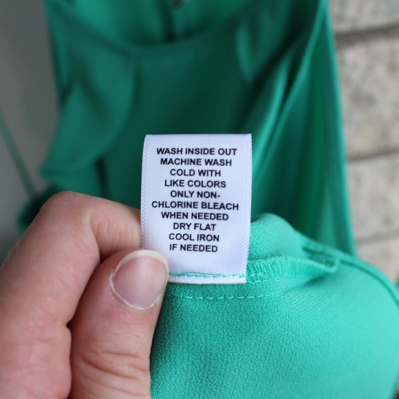 Sea Green Ruffle Tank - Picture 7 of 7